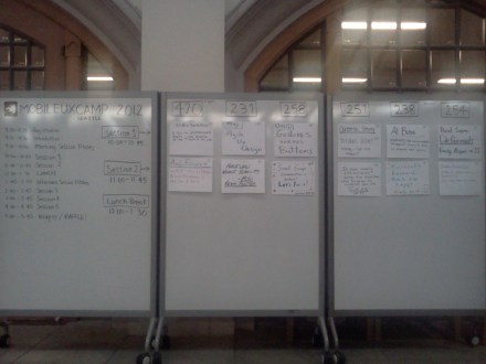 Mobile UX Camp 2012 Mobile UX Camp 2012